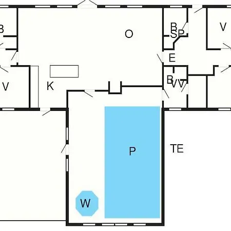 Holiday home Luxury Pool House Near Sea Harboor